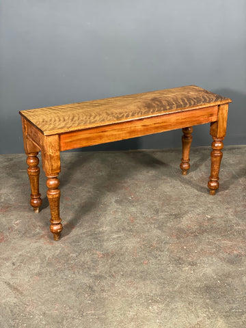 19th Century Satin Birch Scottish Console Table