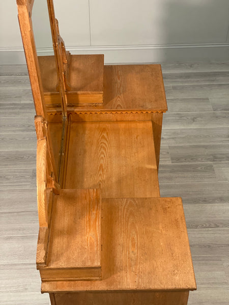 19th Century Aesthetic Movement Ash Dressing Table