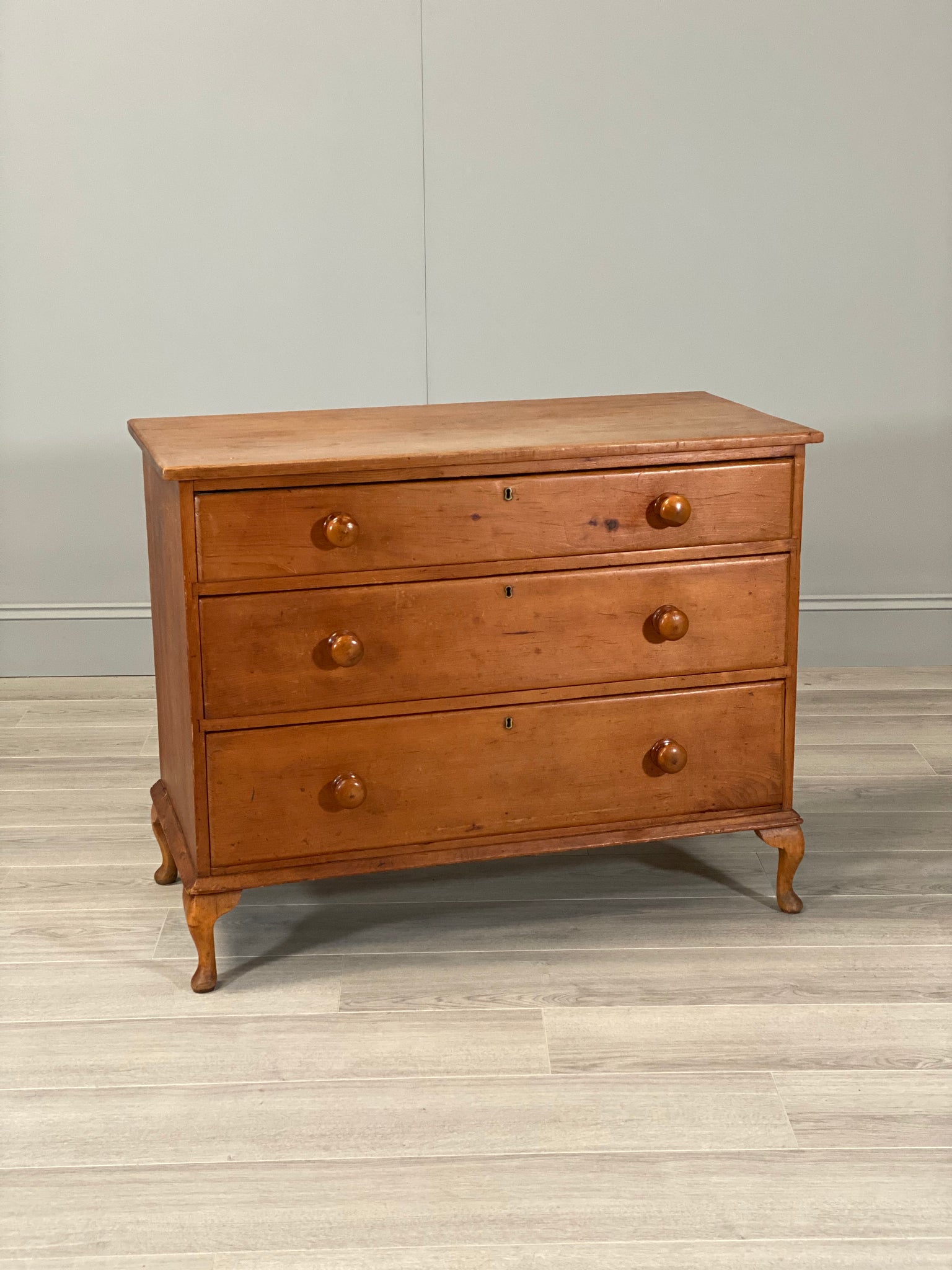19th Century Pine Chest Of Drawer’s