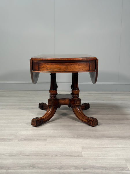 19th Century Rosewood Dropleaf Centre Table