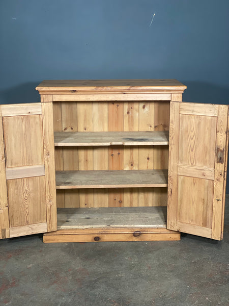 Antique Pine Housekeepers Cupboard