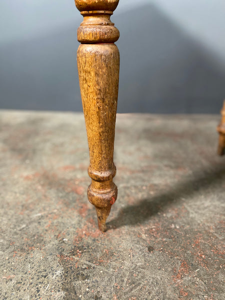 Small Early Victorian Pitch Pine Table