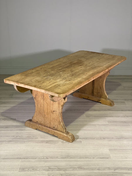 19th Century Pine Refectory Table