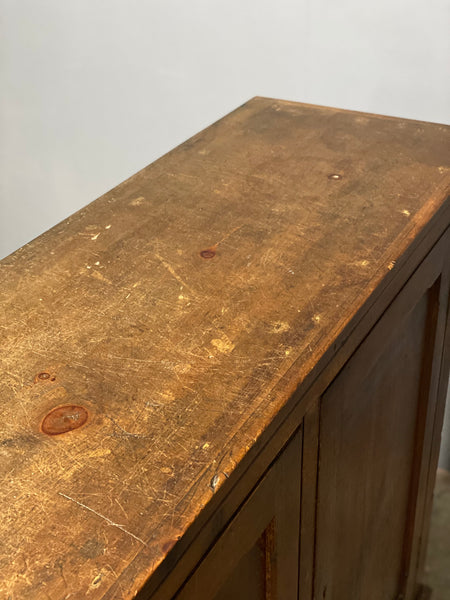 Victorian Pine Pigeon Hole Cabinet