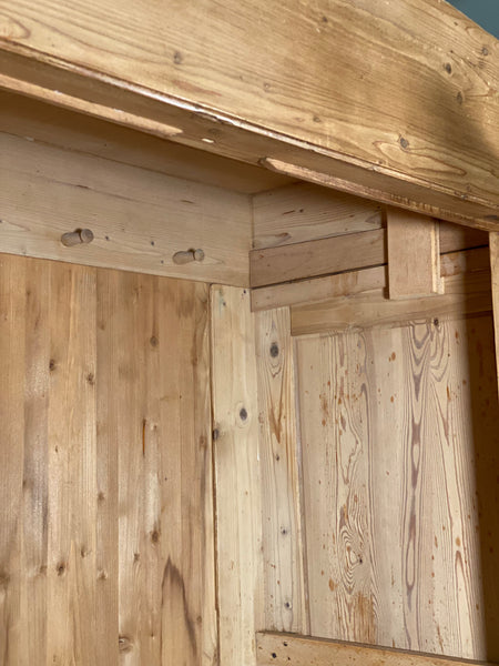 19th Century Pine Hall Cupboard