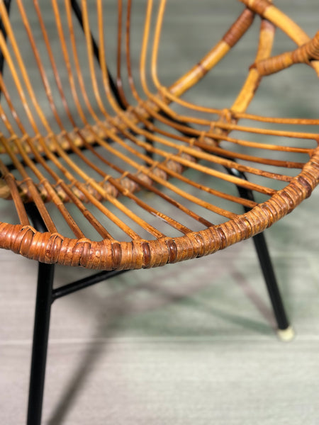 Vintage Italian Bamboo Chairs 1960’s