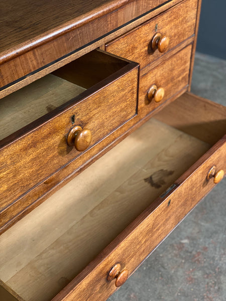 Georgian Oak Chest Of Drawers