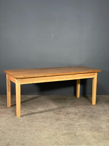 Science Lab Iroko Dining Table