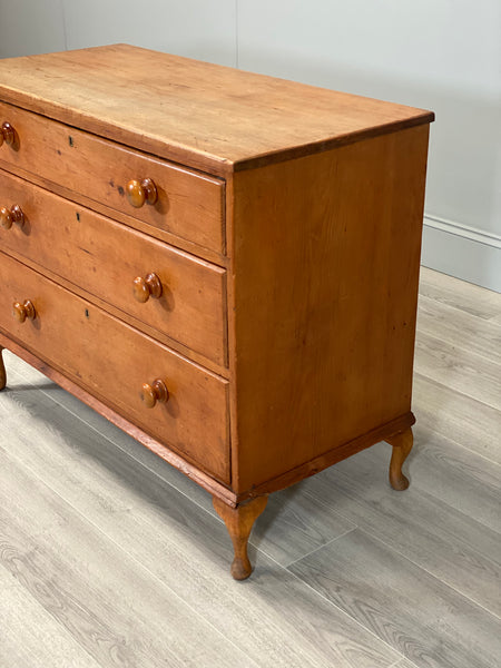 19th Century Pine Chest Of Drawer’s