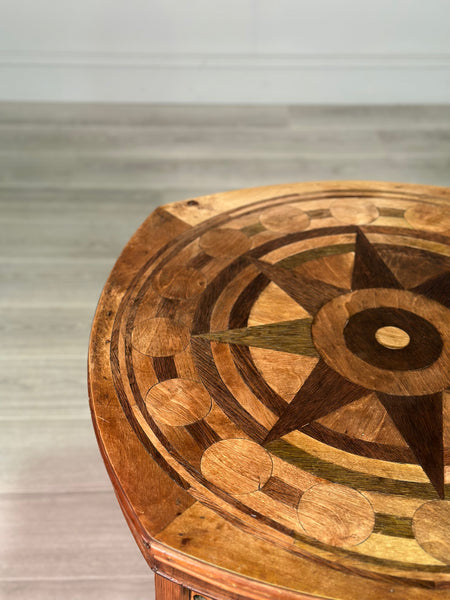 A Naive Folk Art Antique Table