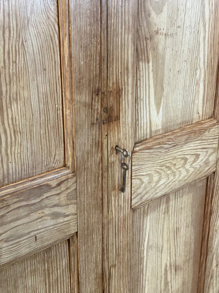 19th Century Pine School Cupboard