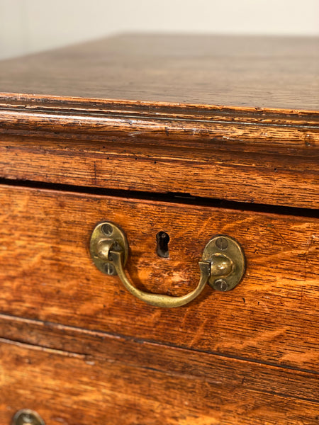 Large Georgian Oak Chest of Drawer’s