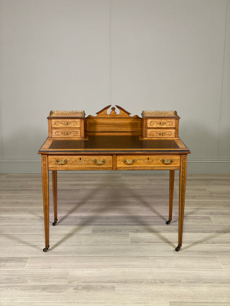 A Victorian Rosewood Desk By Maple & Co