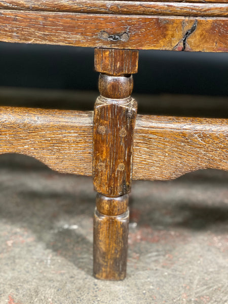 Early 19th Century Georgian Oak Settle