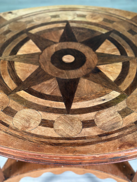 A Naive Folk Art Antique Table