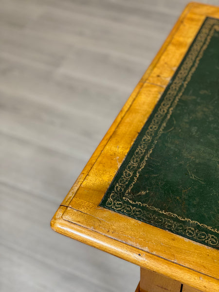 Small Victorian Writing Desk By Heals & Son London