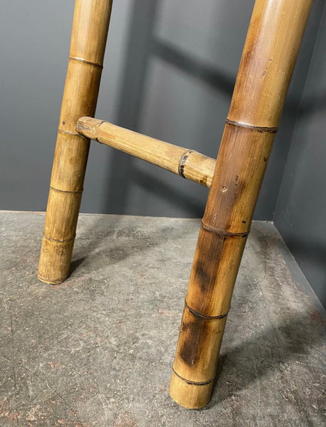 Mid 20th Century French Bamboo Ladder