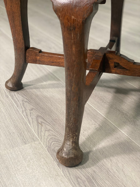 19th Century Revolving Oak Desk Chair