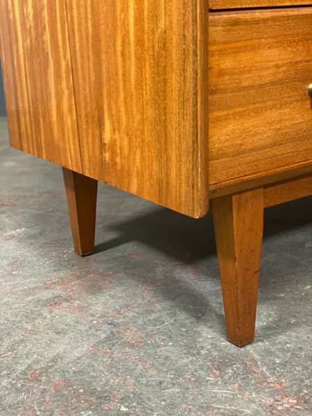 A Younger Walnut Chest Of Drawers by John Herbert
