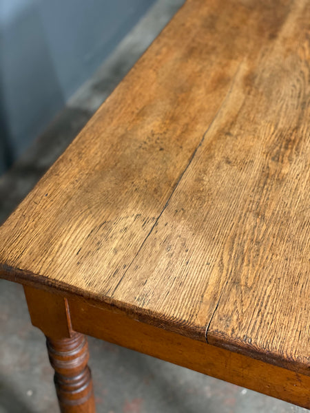 Victorian Oak Writing Desk