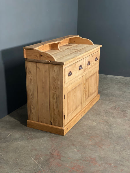 Antique Pine Sideboard Server