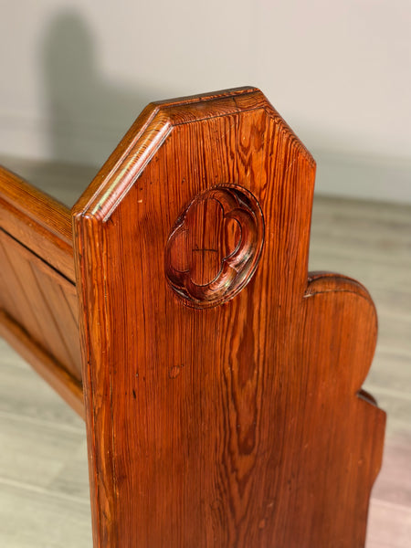 Antique Church Pew