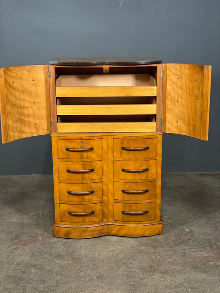 Art Deco Walnut Cabinet