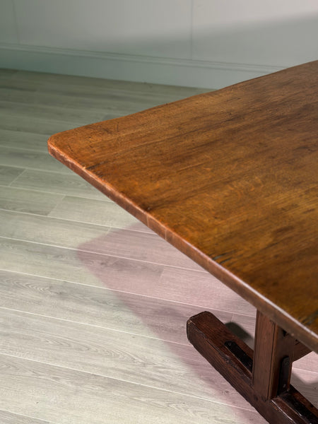 Monumental 19th Century Oak Refectory Table