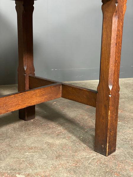 Victorian Carved Oak Church Altar Table
