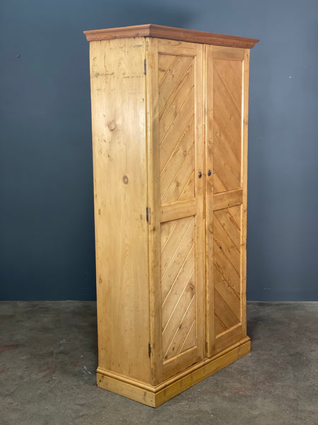 Victorian Pine School Housekeepers Cupboard