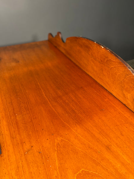 Antique Victorian Figured Mahogany Country Sideboard