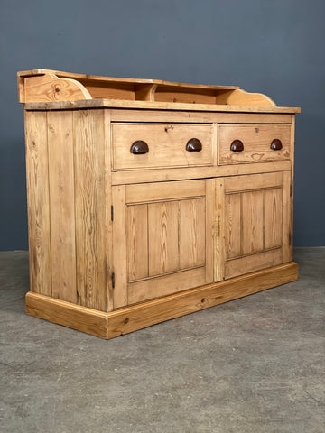 Antique Pine Sideboard Server