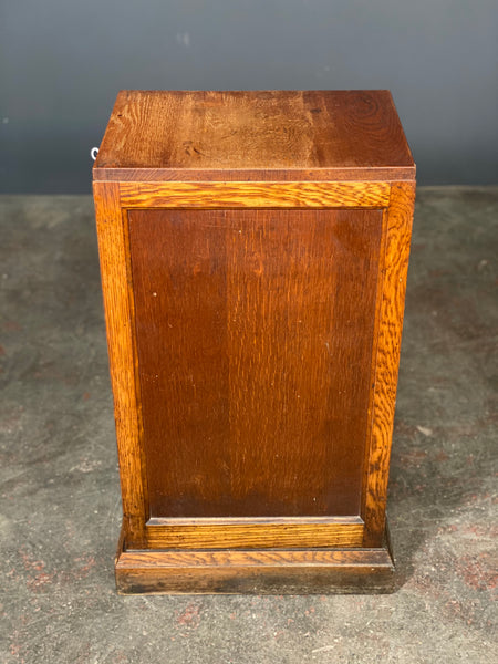 Oak Tambour Door Filing Cabinet c1910