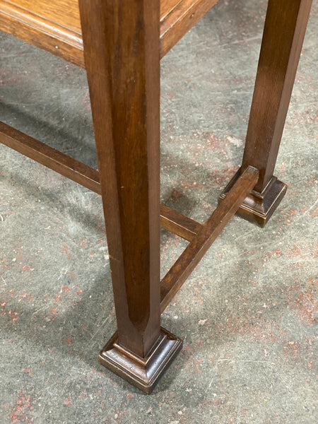 Church Oak Console Table