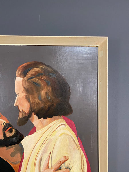 ‘The Betrayal’ oil painting by H Irving