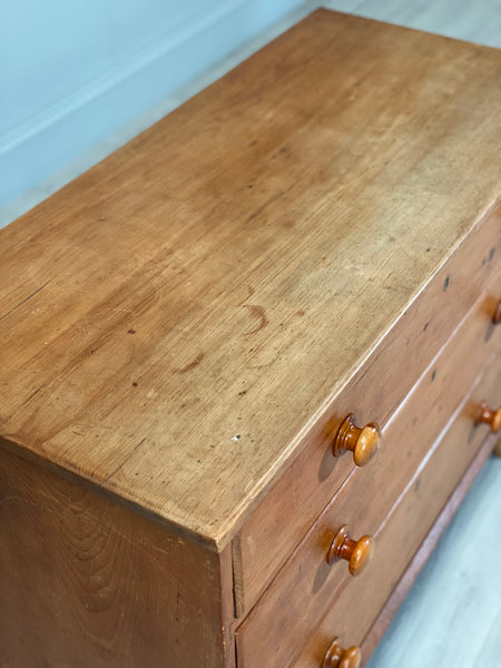 19th Century Pine Chest Of Drawer’s