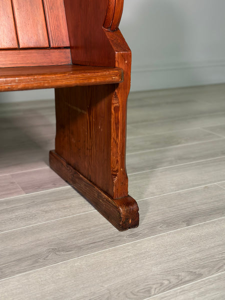 Antique Church Pew