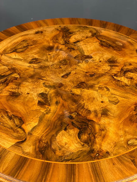 Burr Walnut Centre Table