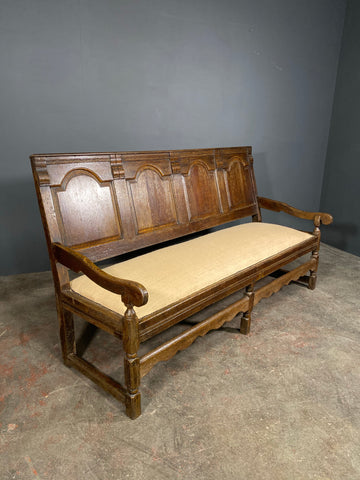 Early 19th Century Georgian Oak Settle