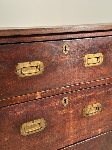 19th Century Oak Bank Of Drawers