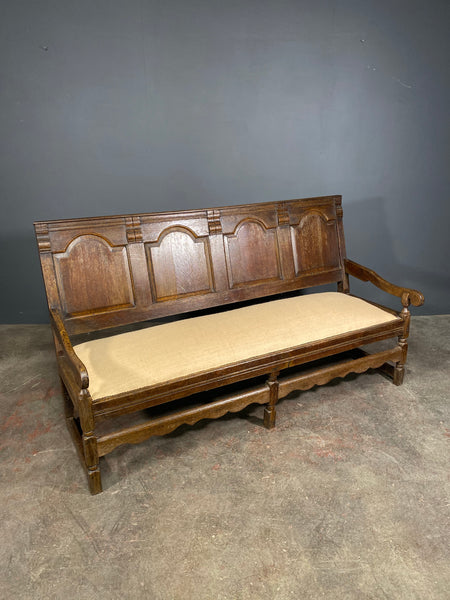Early 19th Century Georgian Oak Settle