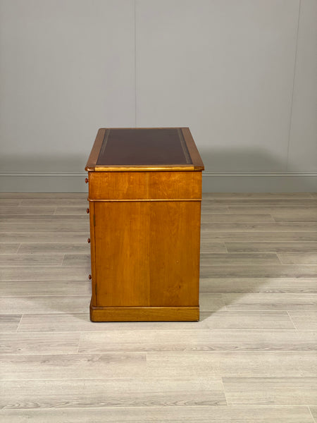 Small Edwardian Ash Writing Desk