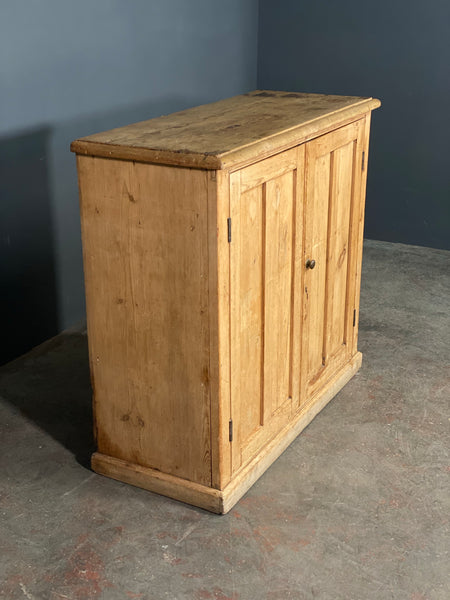 Victorian Pine School Cupboard