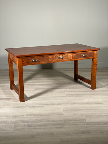 1920’s Oak School Table
