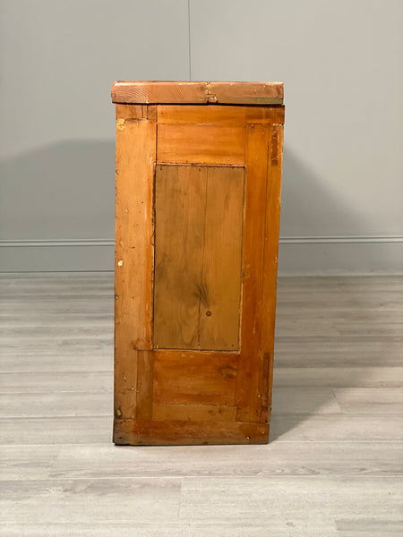 19th Century Pine Bank Of Drawer’s