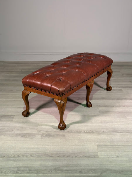 1920’s Leather Window Seat
