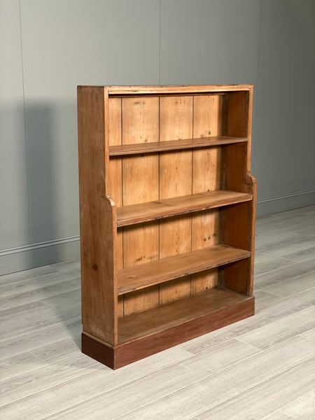 Antique Regency Waterfall Bookcase