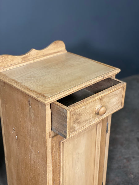Pair Of Early 20th Century Pine Bedside Cabinets