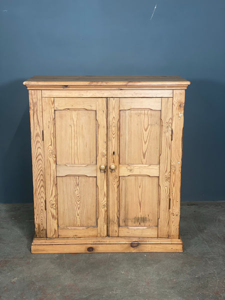 Antique Pine Housekeepers Cupboard