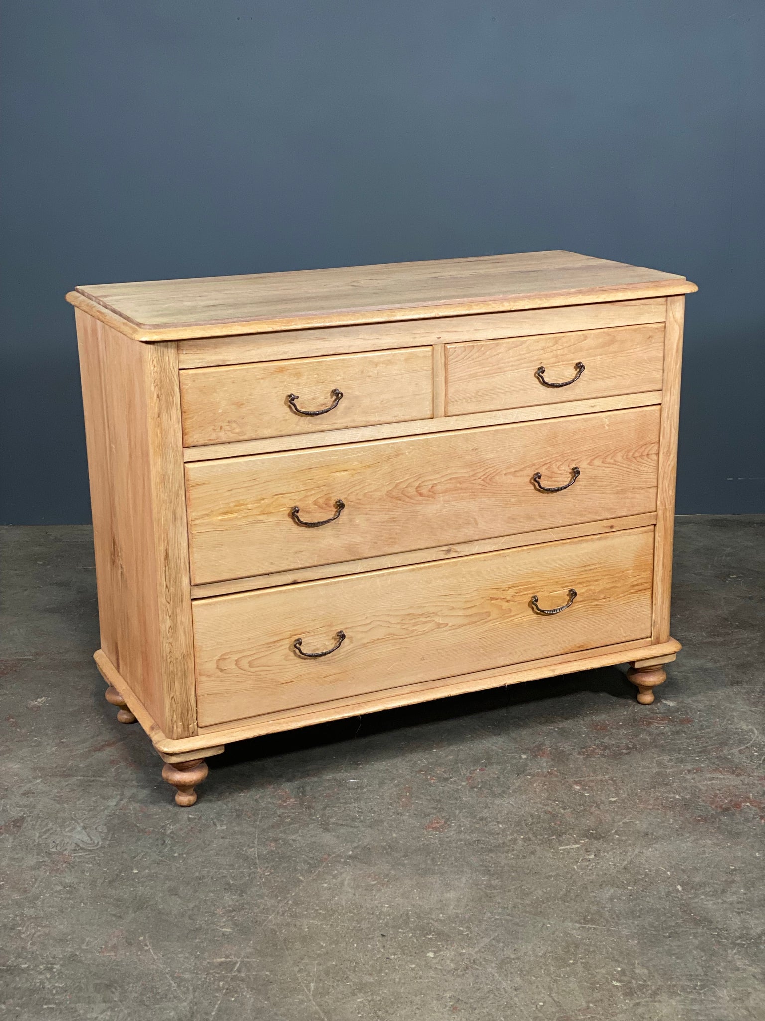 Victorian Pine Chest Of Drawers